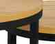 Actona »Spiro« Couchtisch-Set rund Wildeiche Dekor