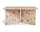 Actona »Vega« Couchtisch Marmor Latte