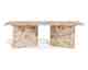 Actona »Vega« Couchtisch Marmor Latte
