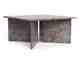 Actona »Vega« Couchtisch Marmor Marron braun