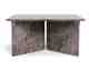 Actona »Vega« Couchtisch Marmor Marron braun