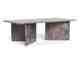 Actona »Vega« Couchtisch Marmor Marron braun