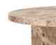 Actona »Vega« Couchtisch rund Marmor Latte
