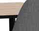 Actona »Wilma« Essgruppe 5-teilig Wildeiche White-Wash Dekor