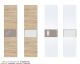 ArteM »multimatch« Drehtürenschrank Türe mittig Glas
