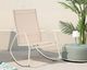 Best »Brody« Schaukelstuhl beige