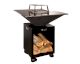 BlackForestSteel »FyrR Classic Storage Black« Plancha Grill