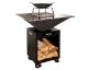 BlackForestSteel »FyrR Classic Storage Black« Plancha Grill