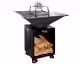 BlackForestSteel »FyrR Classic Storage Black« Plancha Grill