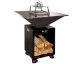 BlackForestSteel »FyrR Classic Storage Black« Plancha Grill