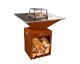 BlackForestSteel »FyrR Classic Storage Corten« Plancha Grill