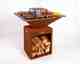 BlackForestSteel »FyrR Classic Storage Corten« Plancha Grill