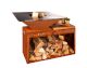 BlackForestSteel »FyrR Island Storage Corten« Plancha Grill