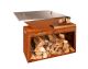 BlackForestSteel »FyrR Island Storage Corten« Plancha Grill