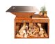 BlackForestSteel »FyrR Island Storage Corten« Plancha Grill