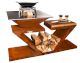 BlackForestSteel »FyrR Island Zenith Corten 85« Plancha Grill