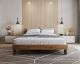 BlackWood »Buona Vita II« Wildeiche Massivholzbett