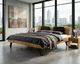 BlackWood »Buona Vita III« Wildeiche Massivholzbett