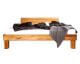 BlackWood »Buona Vita« Wildeiche Massivholzbett