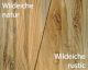 BlackWood »Dolce Vita I« Wildeiche Massivholzbett