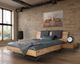 BlackWood »Dolce Vita II« Wildeiche Massivholzbett