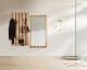 BlackWood »Piaforte Akustik-Edition« Massivholz Design-Garderobe Wildeiche
