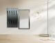 BlackWood »Piaforte« Massivholz Design-Garderobe schwarz