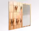 BlackWood »Piaforte Wildeiche« Massivholz Design-Garderobe