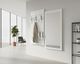 BlackWood »Piaforte weiss« Massivholz Design-Garderobe