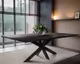 BlackWood »Table4YOU Austin Black Edition« Wildeiche Massivholztisch