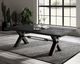 BlackWood »Table4YOU Dallas Black Edition« Wildeiche Massivholztisch