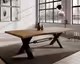 BlackWood »Table4YOU Dallas« Wildeiche Massivholztisch