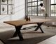 BlackWood »Table4YOU Dallas« Wildeiche Massivholztisch