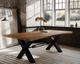 BlackWood »Table4YOU Dallas« Wildeiche Massivholztisch