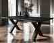 BlackWood »Table4YOU Phoenix Black Edition« Wildeiche Massivholztisch