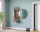 Blackwood »Piaforte Akustik-Edition Round« Massivholz Design-Garderobe Spiegel
