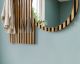 Blackwood »Piaforte Akustik-Edition Round« Massivholz Design-Garderobe Spiegel