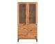 Bodahl »Birmingham« Massivholz Highboard Wild Oak