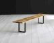 Bodahl Concept4You »Martin« Eisen Bankgestell Rustic Oak U-Beine