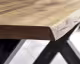 Bodahl Concept4You Massivholz Tischplatte Baumkante