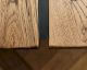 Bodahl Concept4You Massivholz Tischplatte Rustic Oak Metallleiste