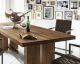 Bodahl Concept4You Massivholz Tischplatte Rustic Oak Metallleiste