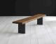 Bodahl Concept4You »Orlando« Eisen Bankgestell Rustic Oak T-Beine