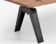 Bodahl Concept4You »Palermo« Eisen Tischgestell Rustic Oak