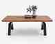 Bodahl Concept4You »Palermo« Massivholz Couchtischplatte Rustic Oak mit Gestell
