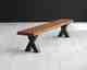 Bodahl Concept4You »Riverside« Eisen Bankgestell Rustic Oak X-Beine