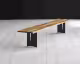 Bodahl Concept4You »Steven« Eisen Bankgestell Rustic Oak