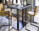 Bodahl »Nizza« Bar- & Küchentisch Rustic Oak 2 Füsse