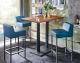 Bodahl »Nizza« Bar- & Küchentisch Rustic Oak 2 Füsse