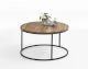 Bodahl »Nobel« runder Couchtisch Rustic Oak